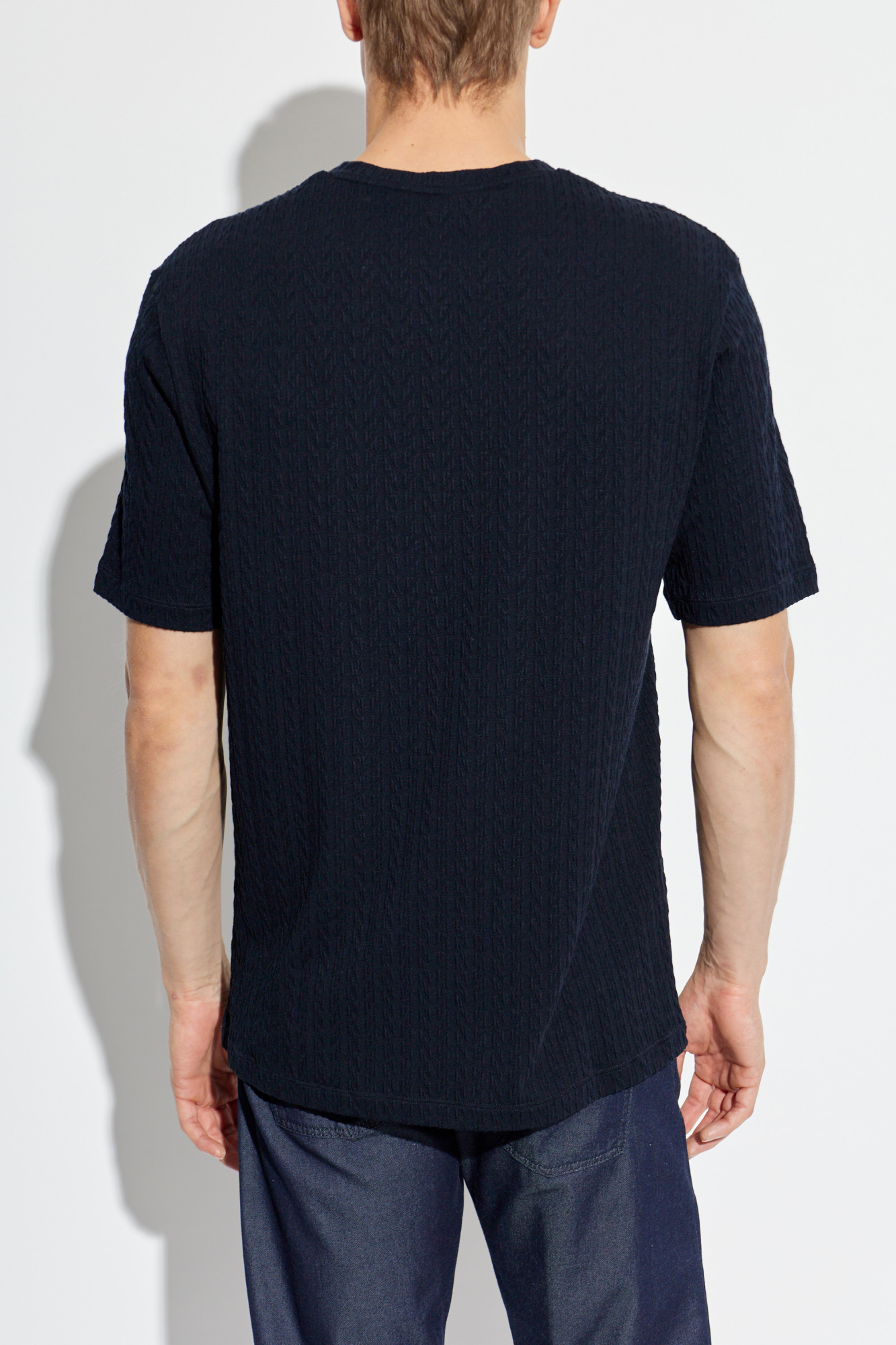 Giorgio Armani T-shirt with a raised pattern | Men's | Vitkac
